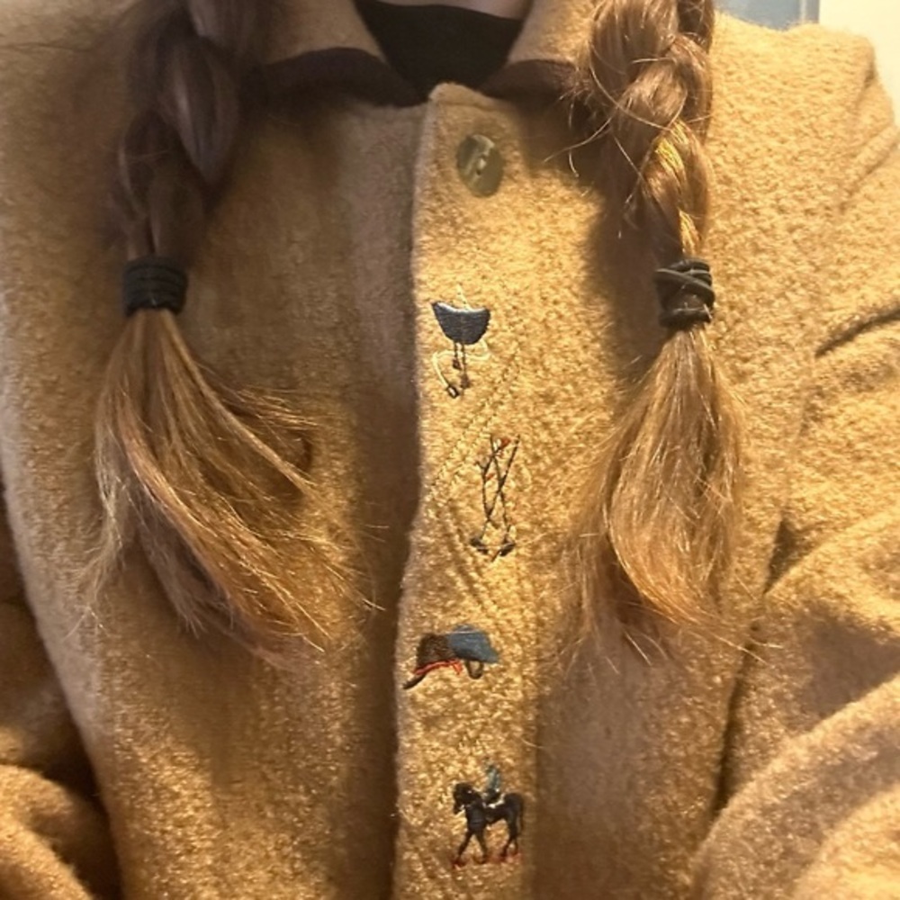 Vintage CottageCore Style embroidered Cardigan Jacket